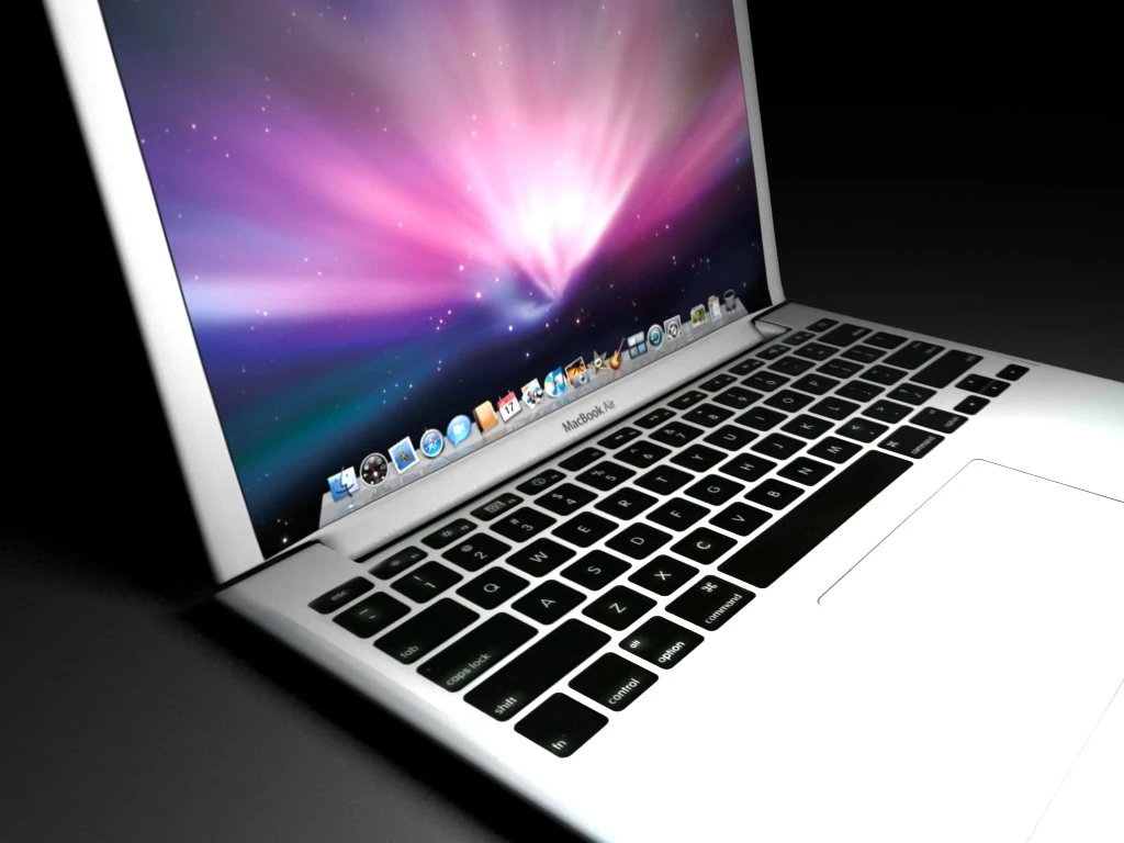 laptop 3D Model .c4d .max .obj .3ds .fbx .stl .blend 