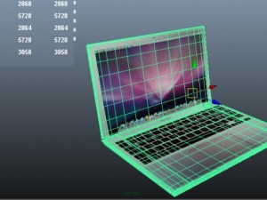 laptop Modello 3D