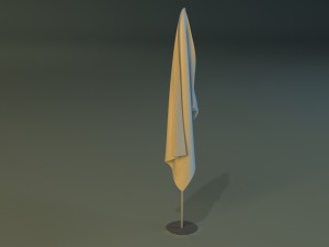 flag stand 3D-Modell