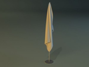 flag stand 3D-Modell