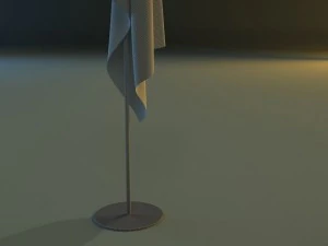 flag stand 3D Model