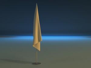 flag stand 3D-Modell