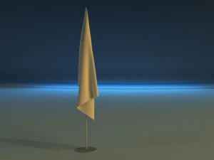 flag stand 3D Model