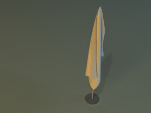 flag stand 3D-Modell
