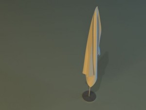 flag stand 3D-Modell