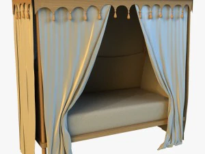 Kinderbett 3D Modell