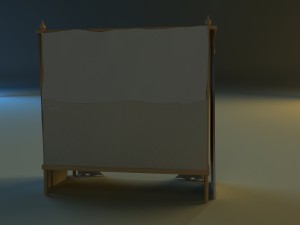 children bed 3D-Modell