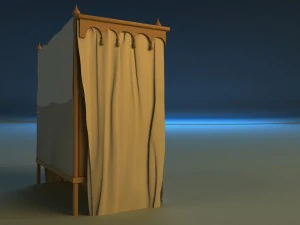 children bed 3D Model