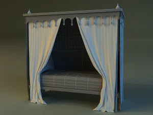 children bed 3D Model