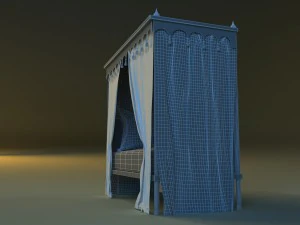 children bed 3D Model