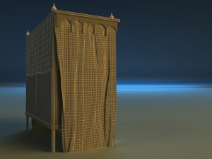 children bed 3D-Modell
