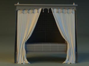 children bed 3D-Modell