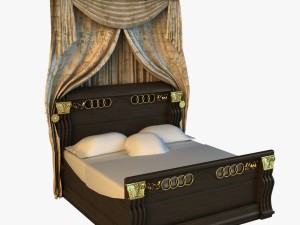 bed king classic 3D Model