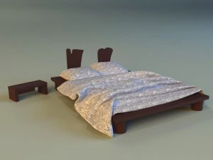 bed chalets 3D Model