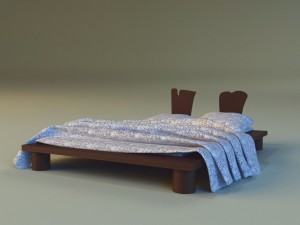 bed chalets 3Dモデル