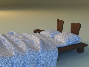 bed chalets 3Dモデル