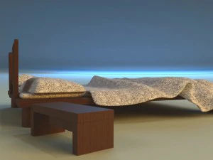 bed chalets 3D Model
