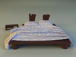 bed chalets 3Dモデル