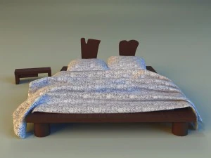 bed chalets 3D Model