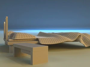 bed chalets 3D Model