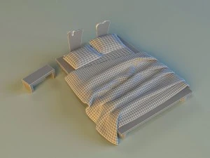 bed chalets 3D Model
