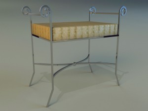 banquette classic 3D Model