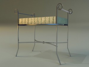 banquette classic 3D Model