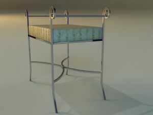 banquette classic 3D Model