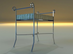 banquette classic 3D Model