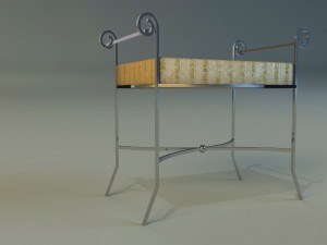 banquette classic 3D Model