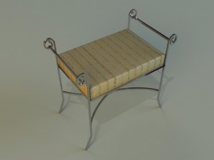 banquette classic 3D Model