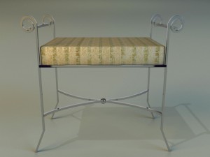 banquette classic 3D Model
