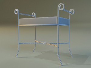 banquette classic 3D Model