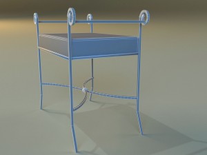 banquette classic 3D Model