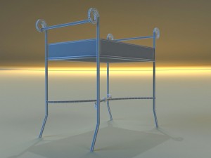 banquette classic 3D Model