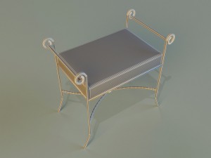 banquette classic 3D Model