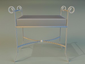 banquette classic 3D Model
