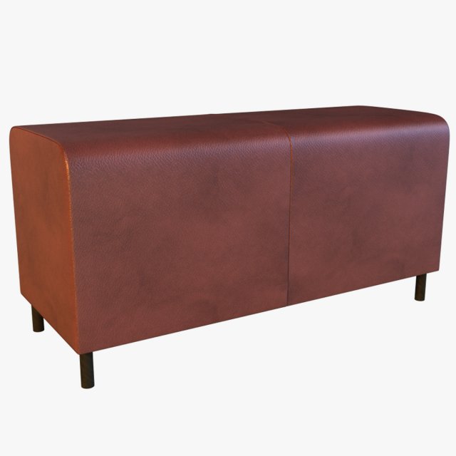 banquette leather 3D Model .c4d .max .obj .3ds .fbx .stl .blend 