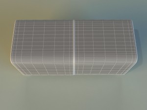 banquette leather 3D Model