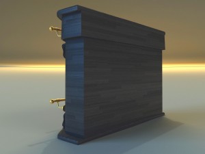 bar of wood Modèle 3D