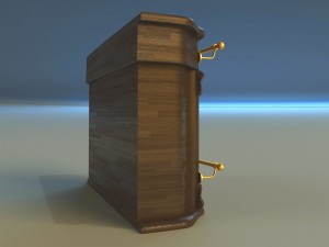 bar of wood Modèle 3D