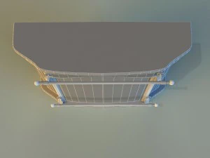 bar of wood 3D Model