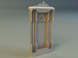 cabinet cue 3Dモデル
