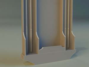 cabinet cue 3Dモデル