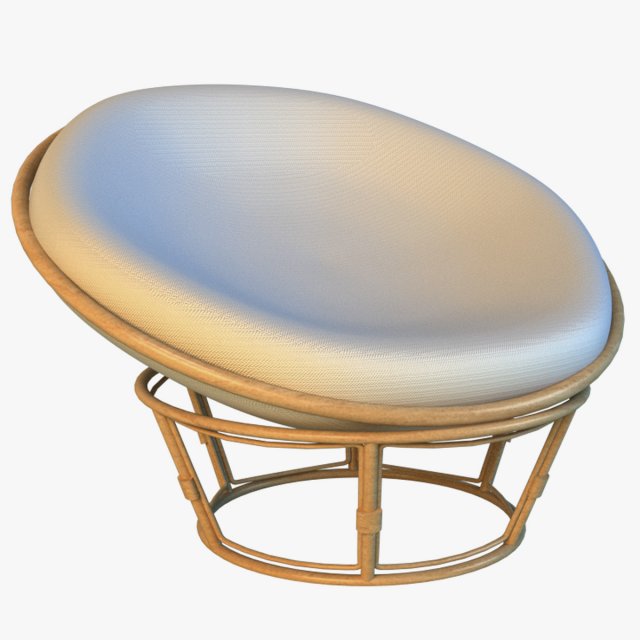 rattan chairs Model 3D .c4d .max .obj .3ds .fbx .stl .blend 