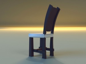 chair old style 3D 模型