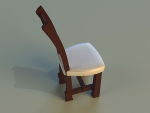 chair old style 3D 模型