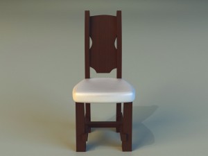 chair old style 3D 模型