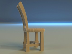 chair old style 3D 模型