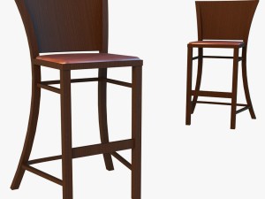 bar stool dark Modèle 3D